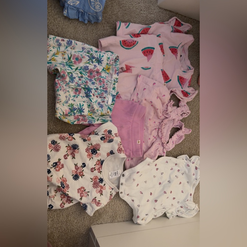 GAP and Carters toddler’s girl clothes bundle